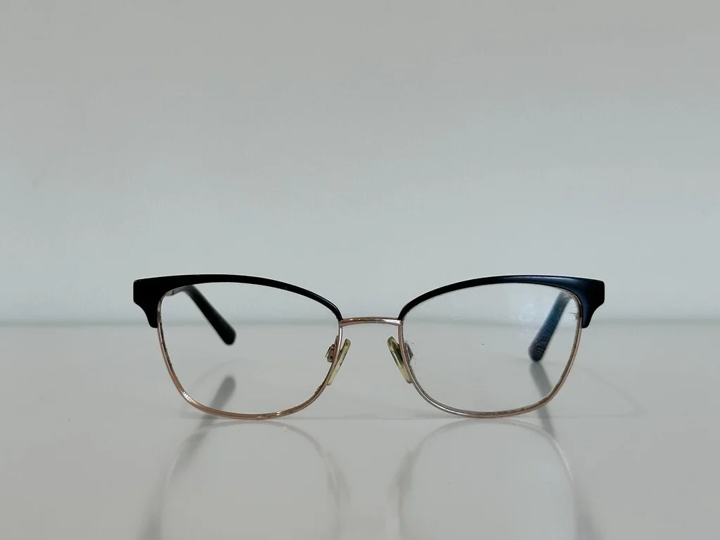 Michael Kors MK 3012 1113 Adrianna IV Black Gold Eyeglasses Frame 51*17*135 2